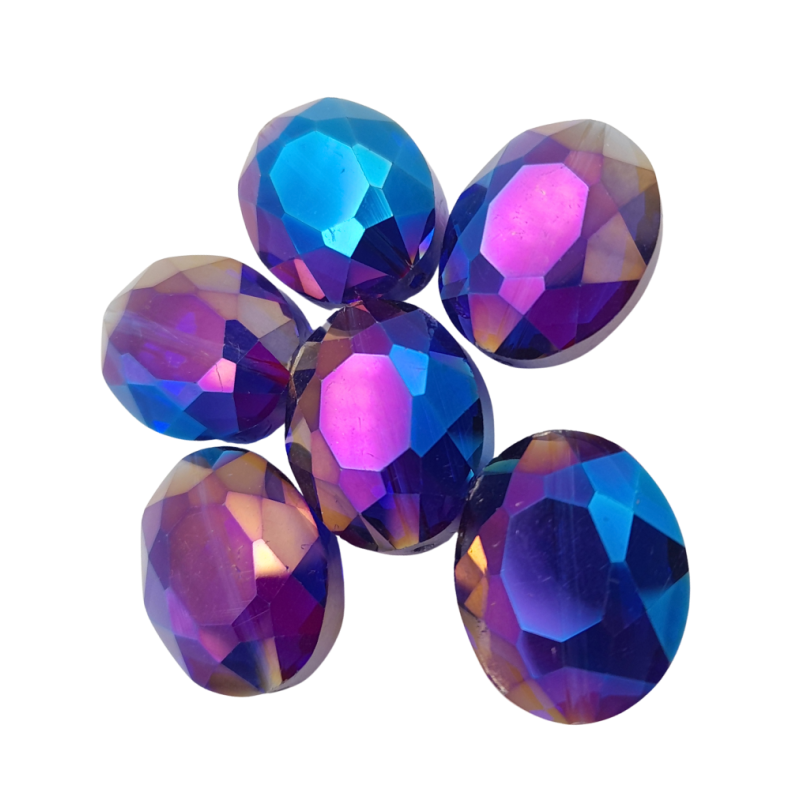 pietra bon bon  topazio grape 20 x 15 mm 6 pz