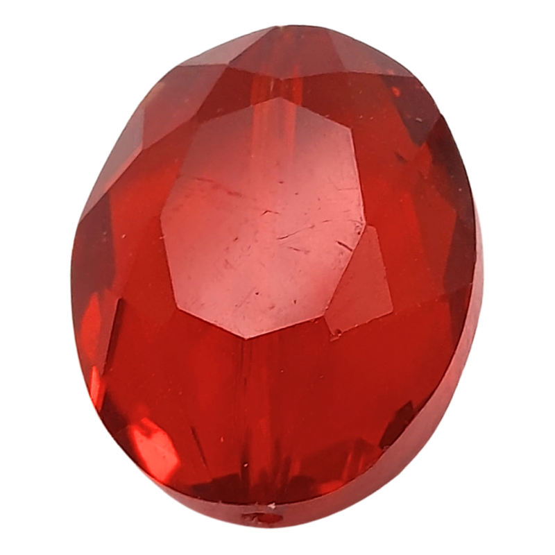 pietra bon bon rosso20 x 15 mm 6 pz