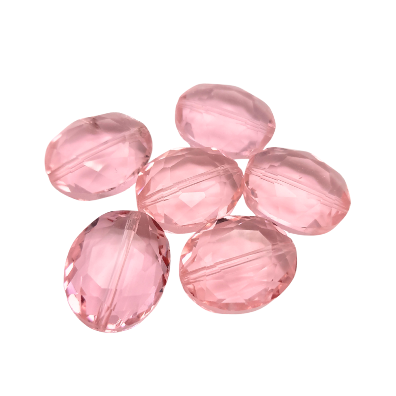 pietra bon bon quarzo rosa 20 x 15 mm 6 pz