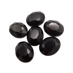 pietra bon bon  diamante nero 20 x 15 mm 6 pz