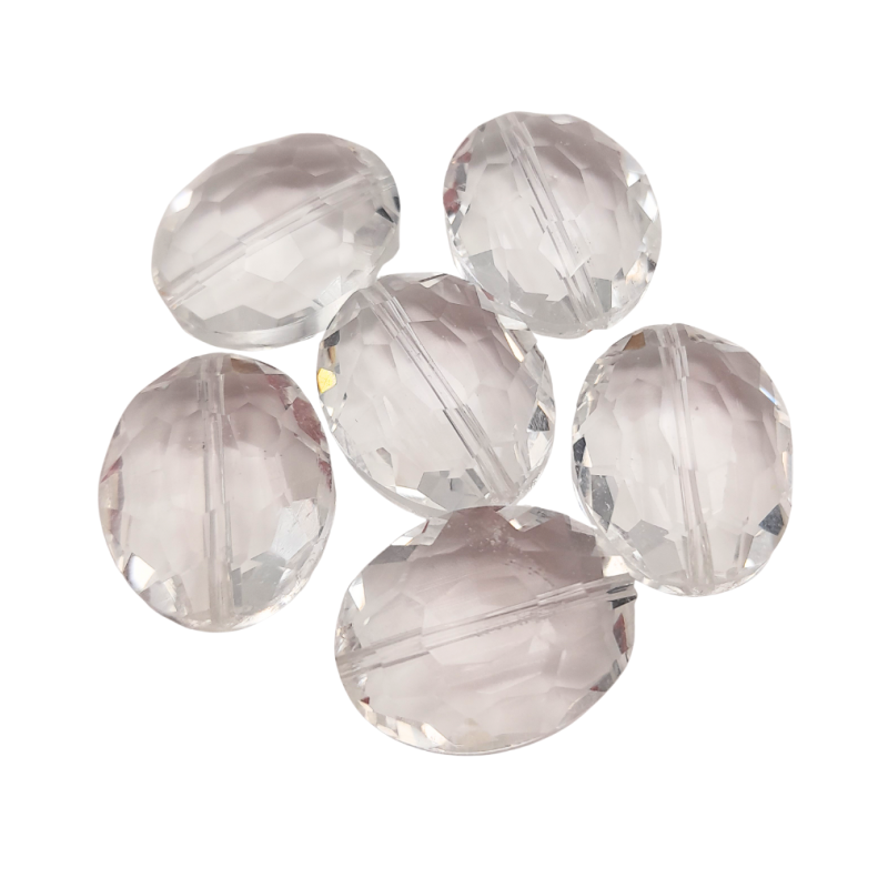 pietra bon bon cristallo 20 x 15 mm 6 pz
