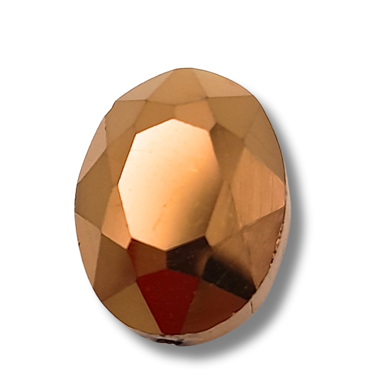 pietra bon bon rame metallic 16 x12  mm 10 pz