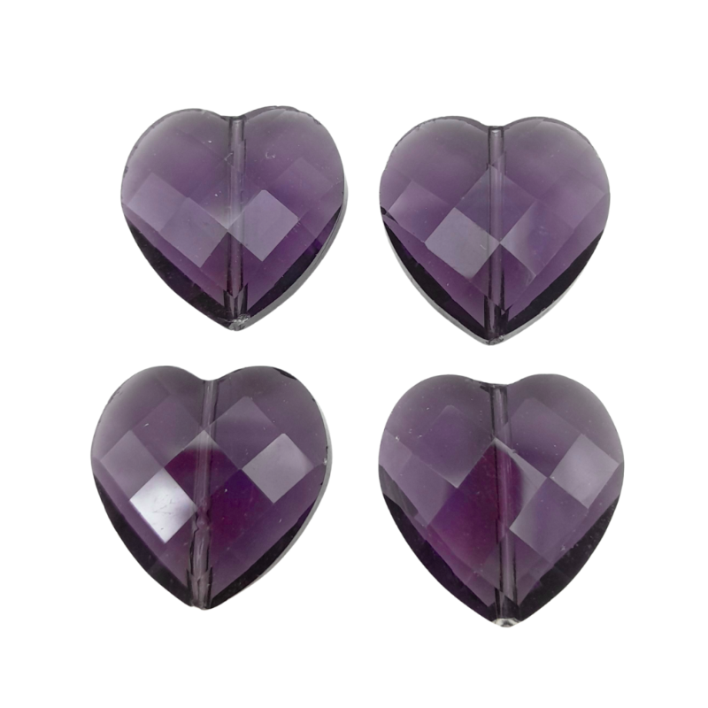 pietre cuore grape wine 20 mm 4pz
