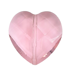 pietre cuore quarzo rosa 20 mm 4pz