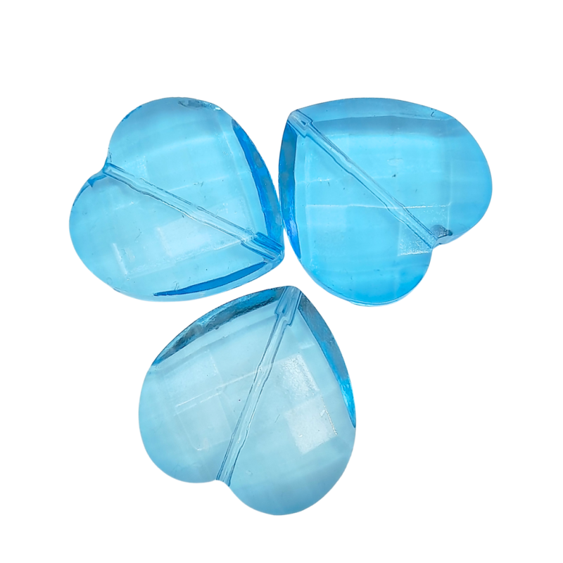pietre cuore acqua 30 mm 3pz