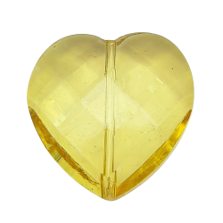 pietre cuore moissanite 30 mm 3pz