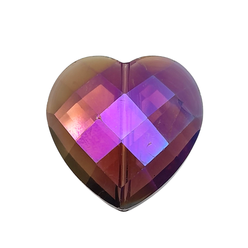 pietre cuore topazio grape 20mm 4 pz