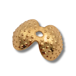 copriperla filigrana oro 10mm 10pz.