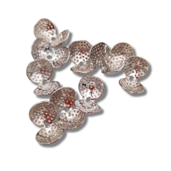 copriperla filigrana argento 12mm 10pz.