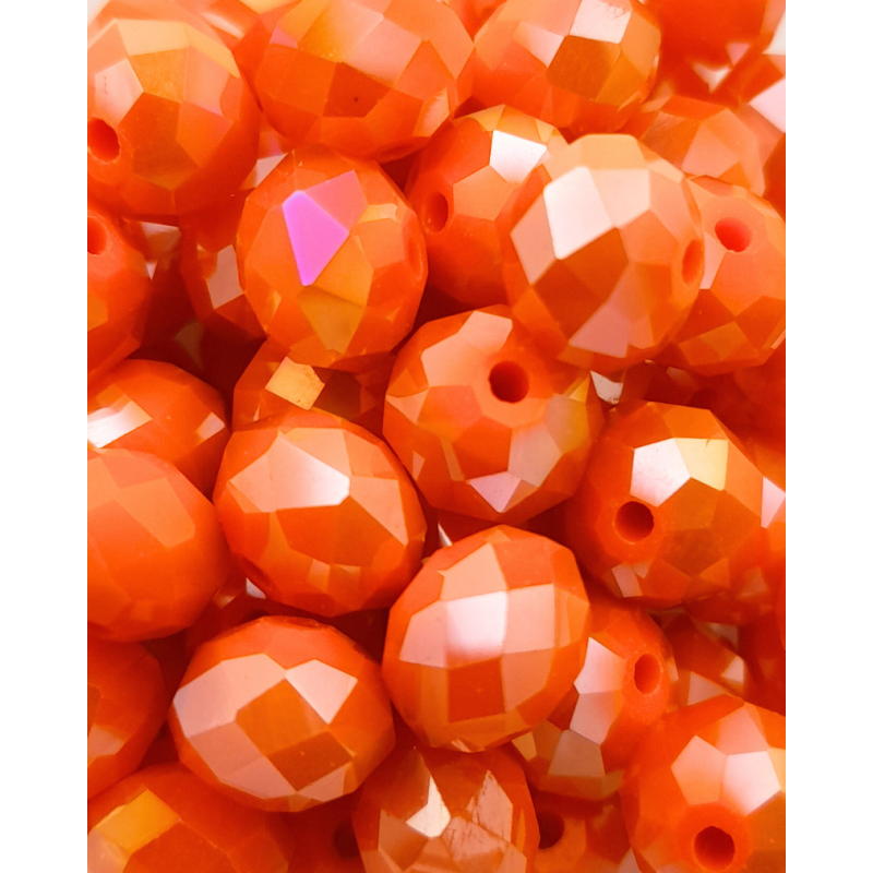 cristalli 10 mm - cl84 arancio specchiato