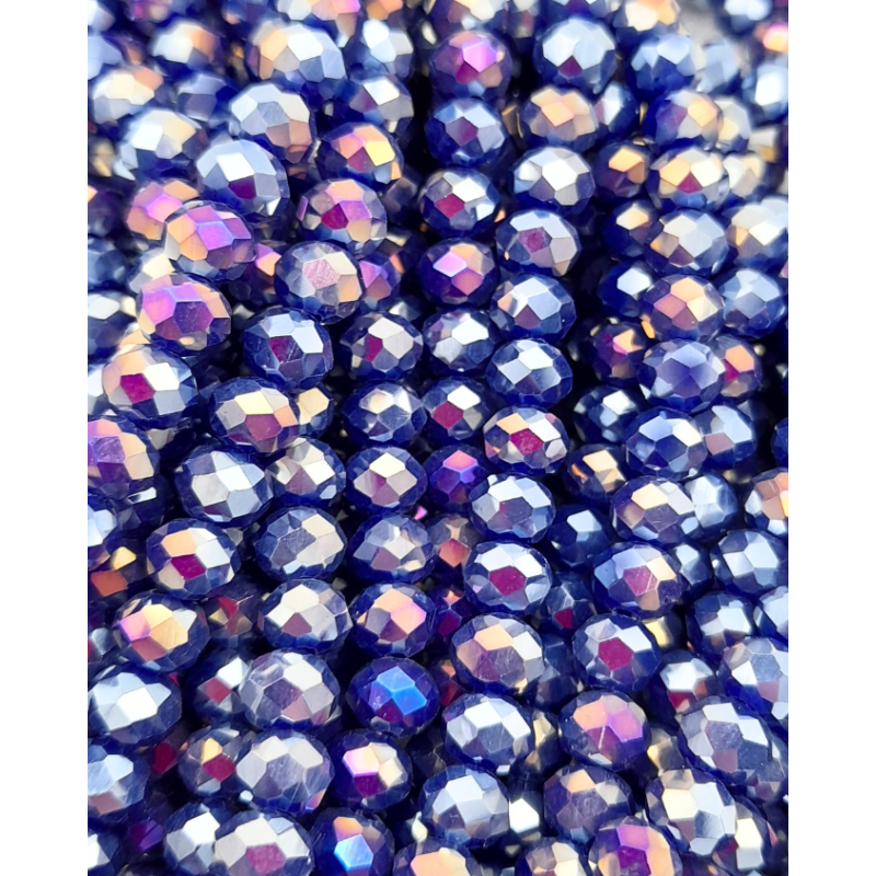 cristalli 6 mm - 294 blu specchiato