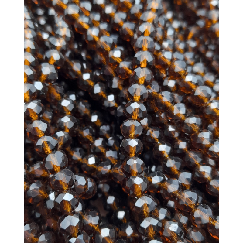 cristalli 6 mm - CL3 Castagno