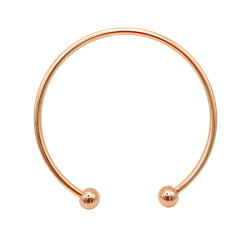 manici anello con sfere oro 13 cm
