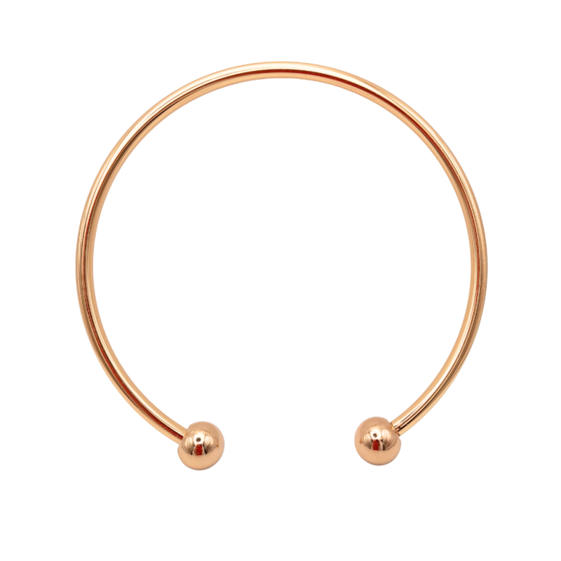 manici anello con sfere oro 13 cm