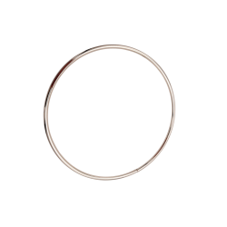 manici ad anello argento 15 cm 2 pz.