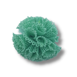 pompon in tulle verde acqua 20 mm