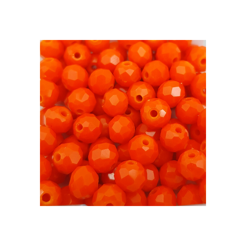 cristalli 4 mm -  15 Tangerine Tango