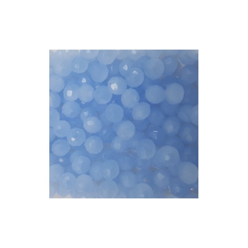 PROMO 10 FILI - Cristalli 4 mm - SH189 fiordaliso chiaro opalino