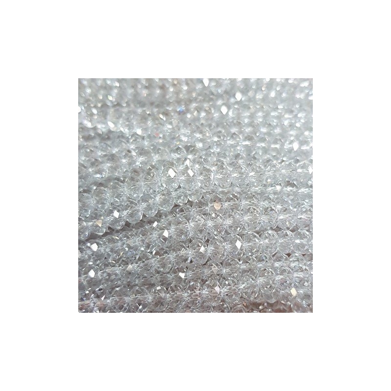PROMO 10 FILI - Cristalli 4 mm - 5C MAGIC COLOR trasprante
