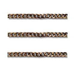 catena in ottone color bronzo