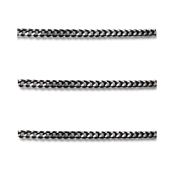 catena in ottone color nero
