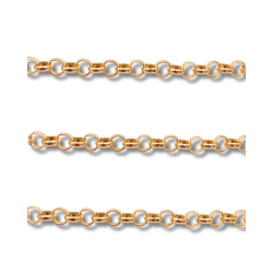 catena in alluminio anelli tondi
