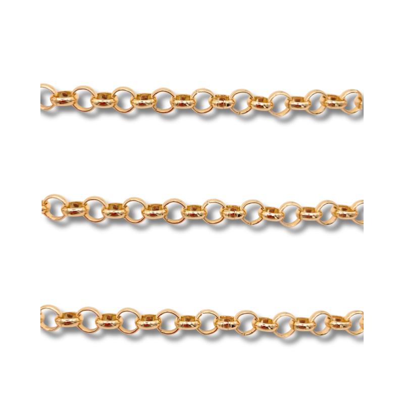 catena in alluminio anelli tondi