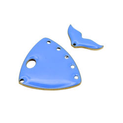 Testa di pesce con coda carta da zucchero
