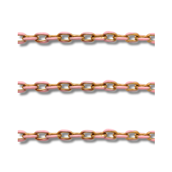 catena acciaio smaltata rosa