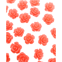 roselline 13 mm 6pz. rosa pesca