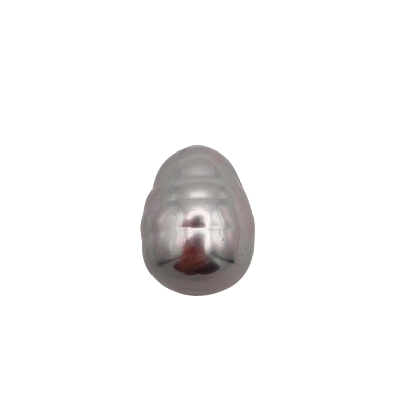 goccia madreperla argento metallico
