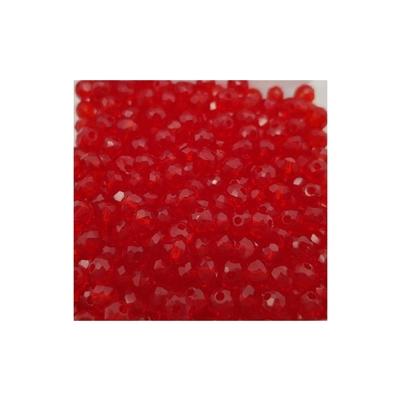 Cristalli 4 mm - CL23 red blood