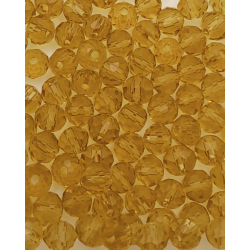 cristalli 4 mm - CL16 ambra chiaro