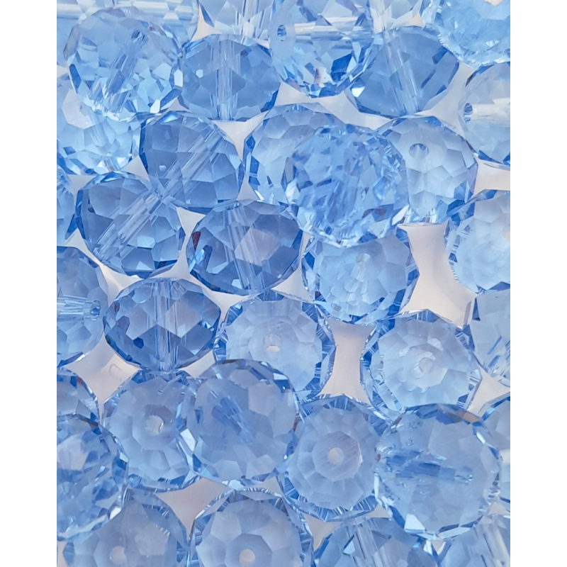 cristalli 12 mm - cl11 azzurro trasparente