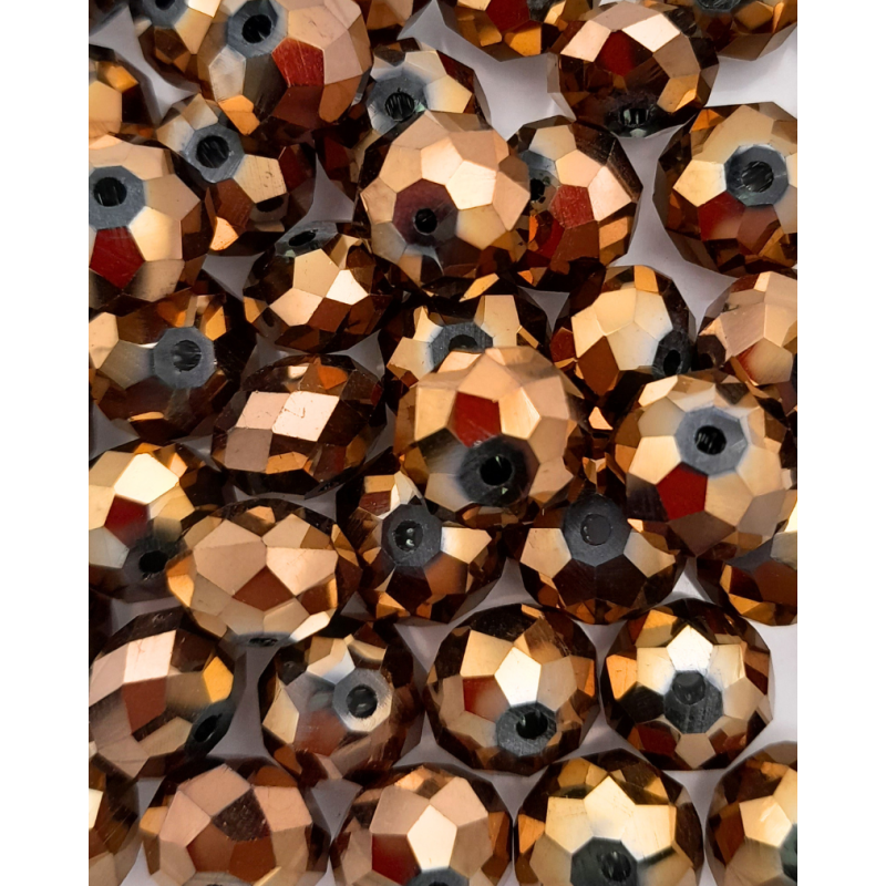 cristalli 12 mm- cl 47 bronzo metallizzato