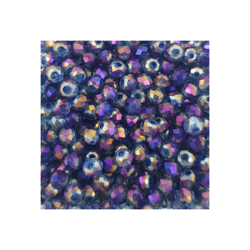 Cristalli 4mm - R267 viola metallizzato
