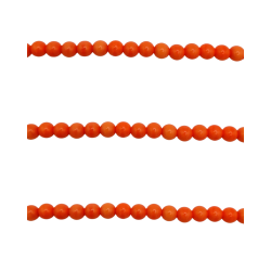 perle in vetro spicy orange 1 filo