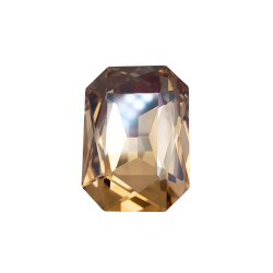 pietra crystal 25x18 mm golden shadow