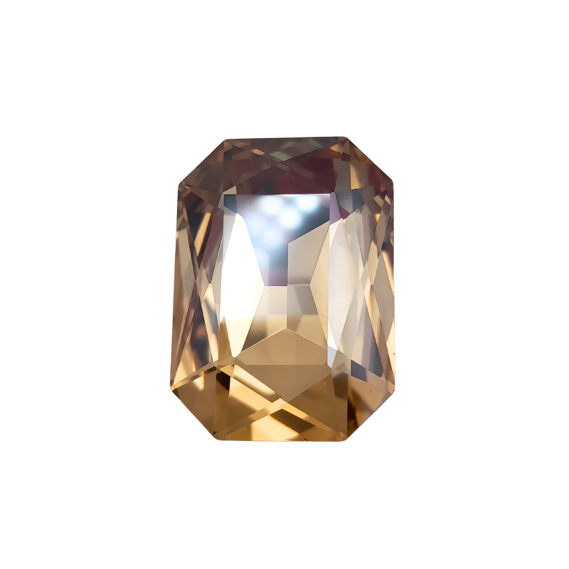 pietra crystal 25x18 mm golden shadow