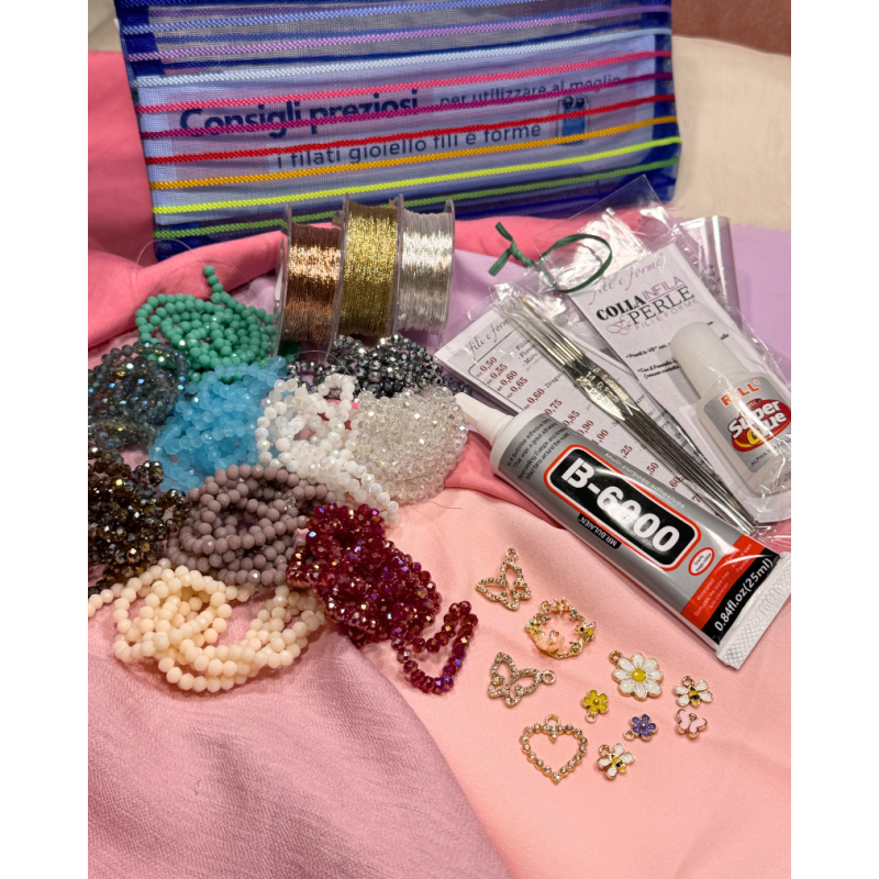 Starter kit Filati gioiello fili e forme - summer edition