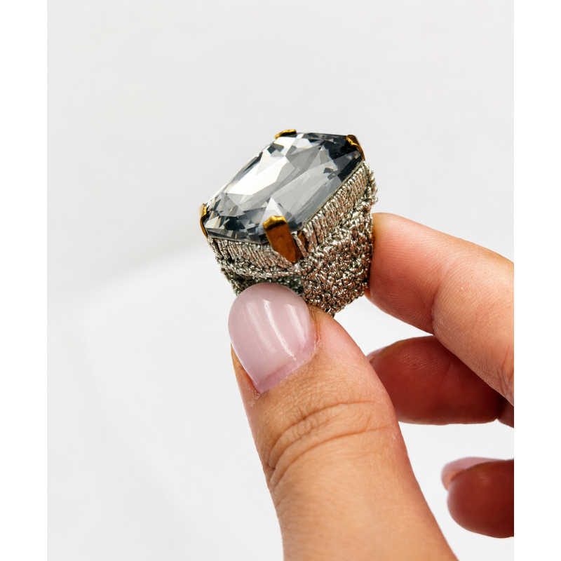Mini tutorial anello elastico – Crea il tuo gioiello tessile